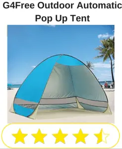 blue pop up cabana tent