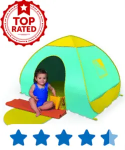 UV infant beach shade tent