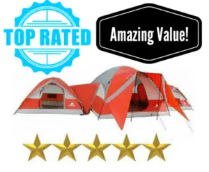 2 pod family tent