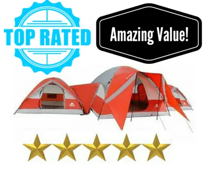 3 pod family tent