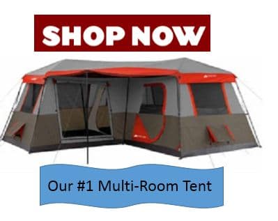 Multi Room Tent- #1 on the list of best 3 room tents