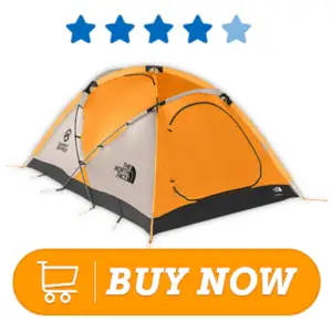 Orange winter camping tents