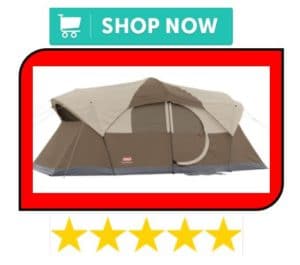 WeatherMaster 10 Person Hinged Door Tent