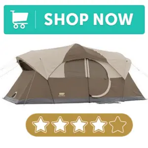Large tent for cold camping