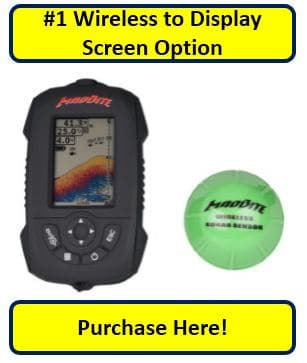 MadBite FX3000 Fish Finder with Wireless Sonar