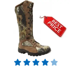 Camo hunting boots