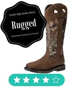 Stylish hunting boots