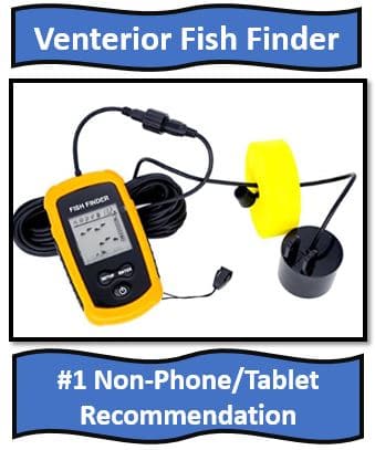 Venterior Portable Fish Finder - On list for best portable fish finder