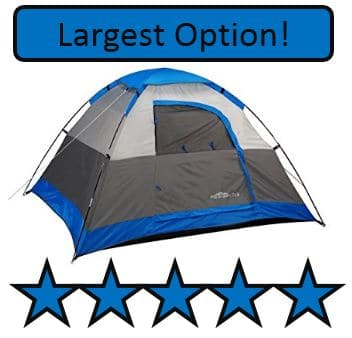 GigaTent Paramount 7' x 6' Camping Dome Tent - best kids outdoor camping tents