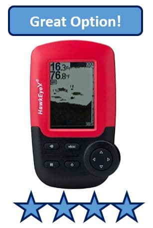 HawkEye FT1PX FishTrax Portable Dot Matrix Fish Finder