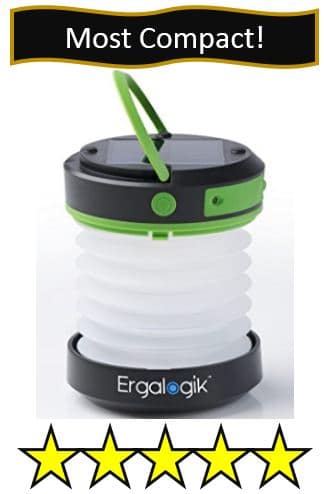 Ergalogik Solar Camping Lantern