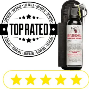 Top rated bear spray cannister