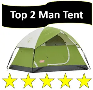 Green pop up tent