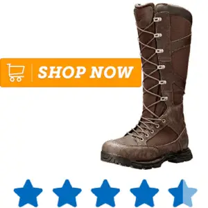 leather hunting boot