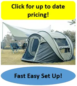 Quality pop up tent