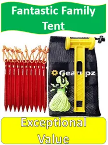 Tent stake replacement kit
