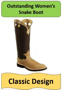 leather tan cowboy boot