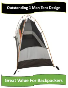 One person mountaineering tent