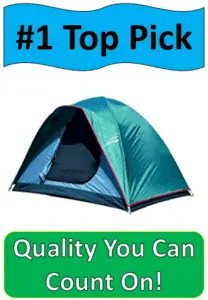 blue family tent