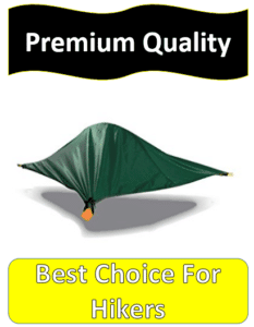 Green off ground tent