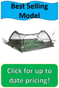 green hammock tent
