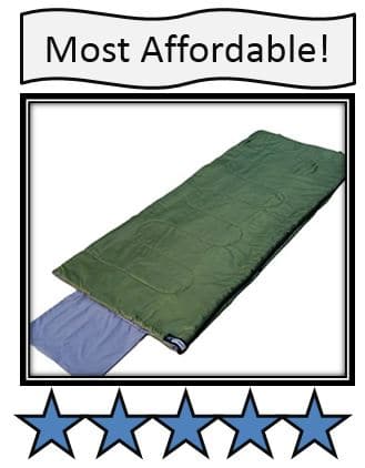 OutdoorsmanLab Lightweight Warm Weather Sleeping Bag