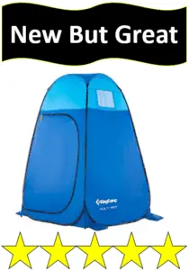 blue temp tent