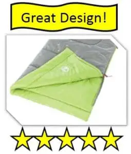 Coleman Illumi-Bug Youth Sleeping Bag - best kids sleeping bags