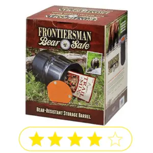 boxed up Frontiersman bear safe