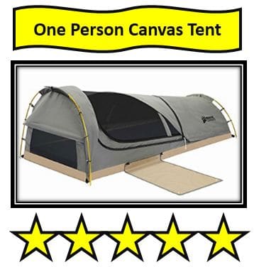 Kodiak Canvas 1-Person Canvas Swag Tent