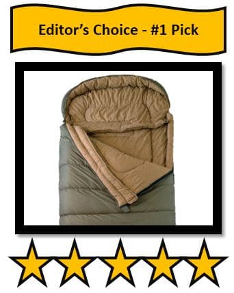 Teton Sports Celsius XXL 0°F Sleeping Bag - Best Large Sleeping Bags