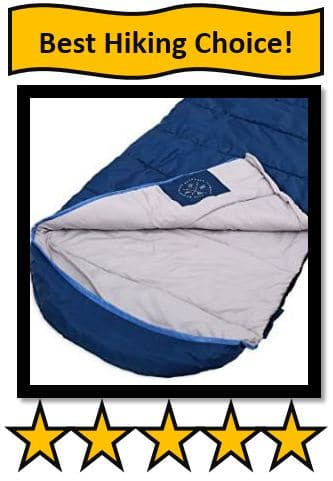 TOUGH OUTDOORS ALL SEASON XL HOODED SLEEPING BAG - on list for best sleeping bags for tall guys