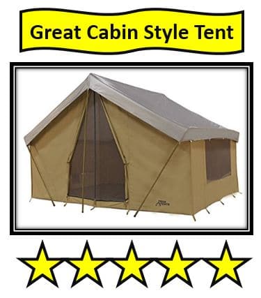 Trek Tents 245C Canvas Cabin Tent 