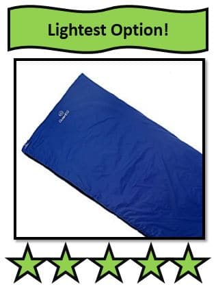 OuterEQ Camping Sleeping Bag – 1.5 pounds - the lightest sleeping bags