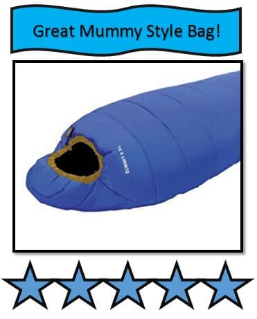 High Peak Outdoors Summit - on list of best winter sleeping bags