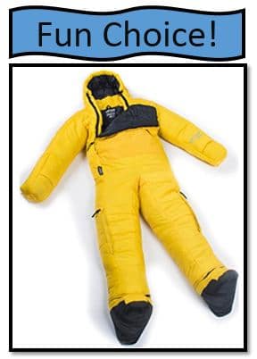 Yellow Sleeping Bag Suit