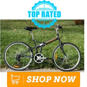 black Columbia folding bike