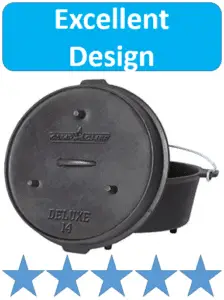 Dutch oven with lid