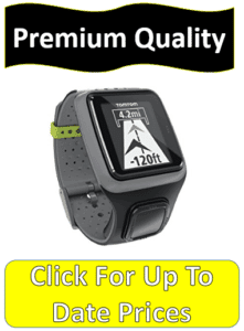 grey runner GPS watch