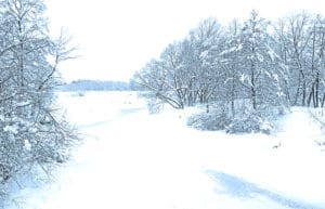 snowy winter landscape