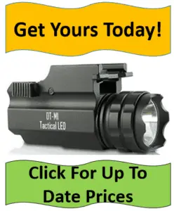tactical LED gun flashlight