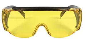 yellow shade shooting glasses