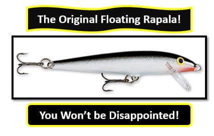 Original Floating Rapala - best northern pike fishing lures