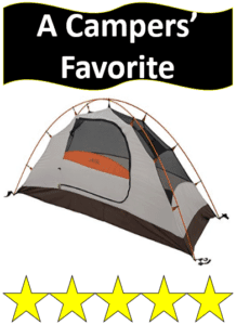 gray one person ALPS tent