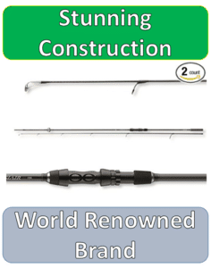 three pieces of most expensive carp rod