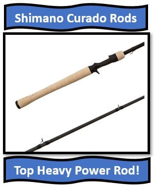 The Shimano Curado Rods - great northern pike fishing rods