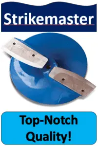 blue and silver ice auger replacement blade