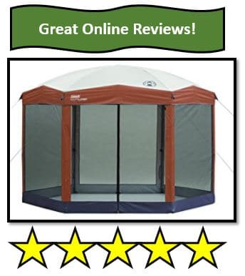 Coleman Back Home Instant Screen House - best screen house list