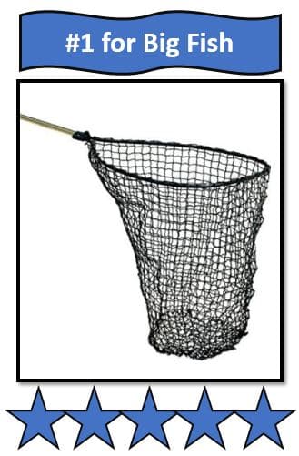 Frabill 8450 Power Catch Big Kahuna Teardrop Landing Net - Great northern pike fishing net