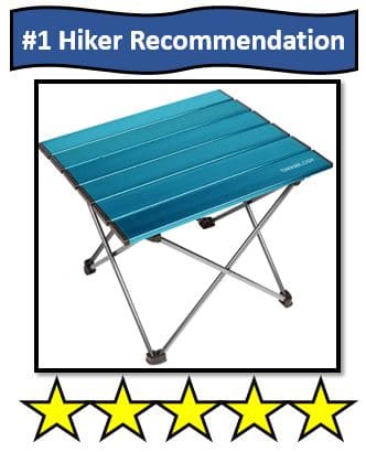 Trekology Portable Camping Tables - best portable camping table